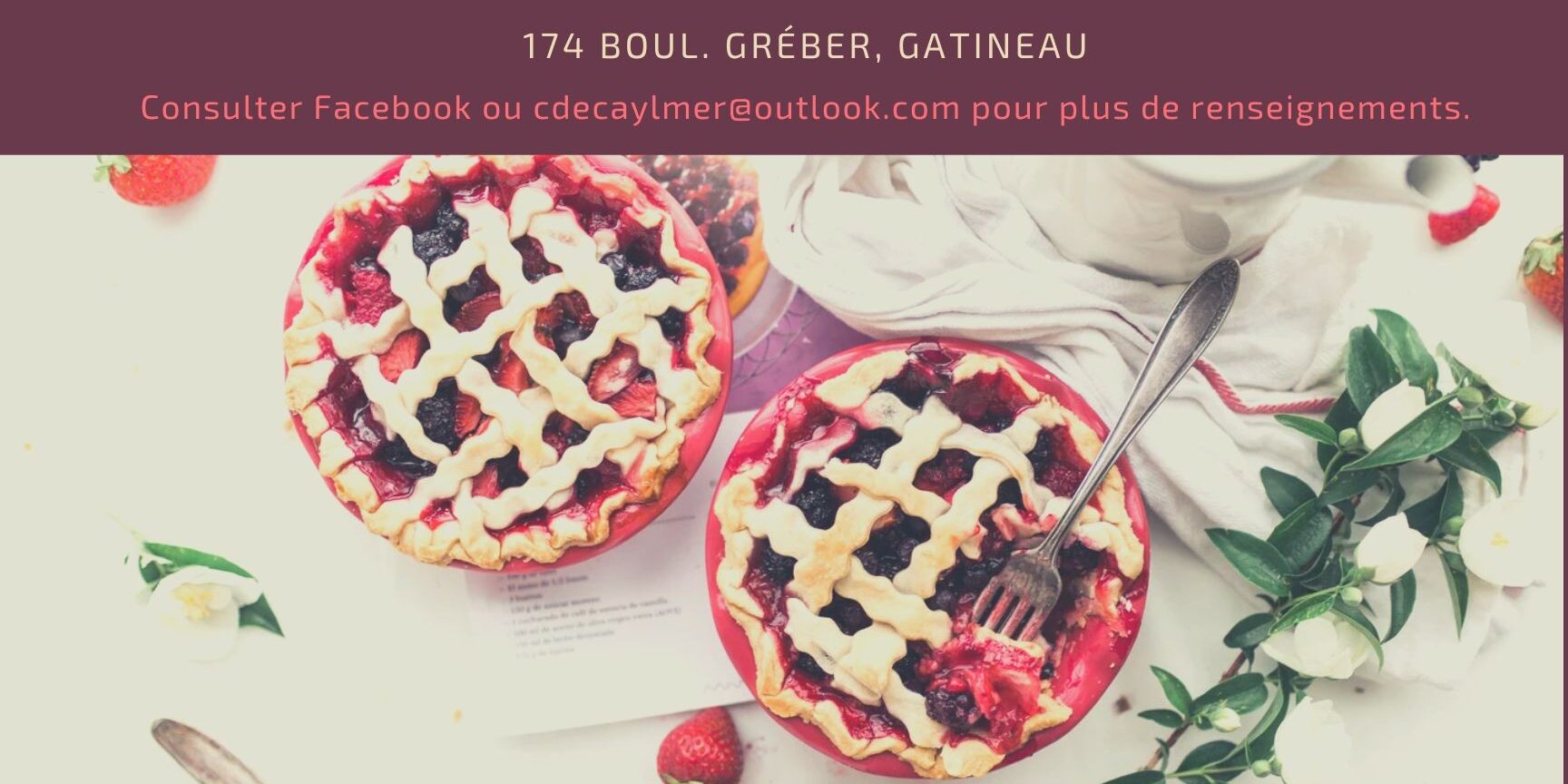 Vente de pâtisseries organisée par le 4e degré