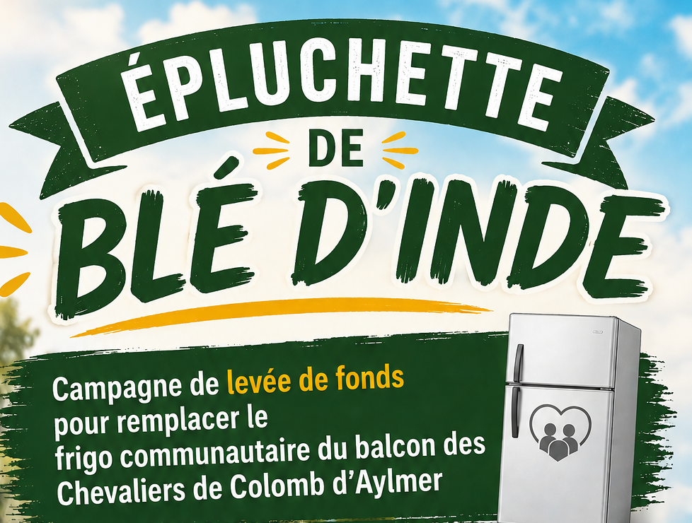 Épluchette de blé d&rsquo;inde – 23 août