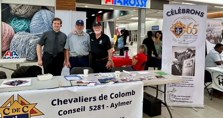 Engagement fraternel à la Foire du bénévolat